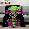 Insane Clown Posse 2D Flat Pattern Flannel Blanket High quality All Seasons Warmth and Comfort Perfect for Christmas Gifts.SMT0917090