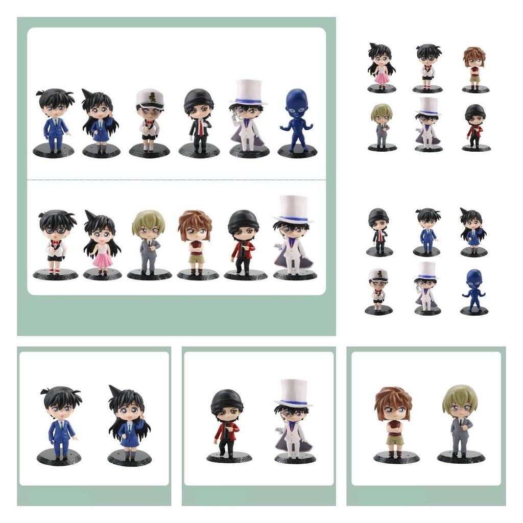 Premium 2nd Gen Detective Conan Action Figures Set Of 6 Models