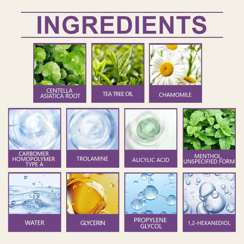 Legs Soothing Gel Gently Nourishes Prevent Acne Relieve Redness Itching Strengthens Skin Moisturizing Skin Care Beauty