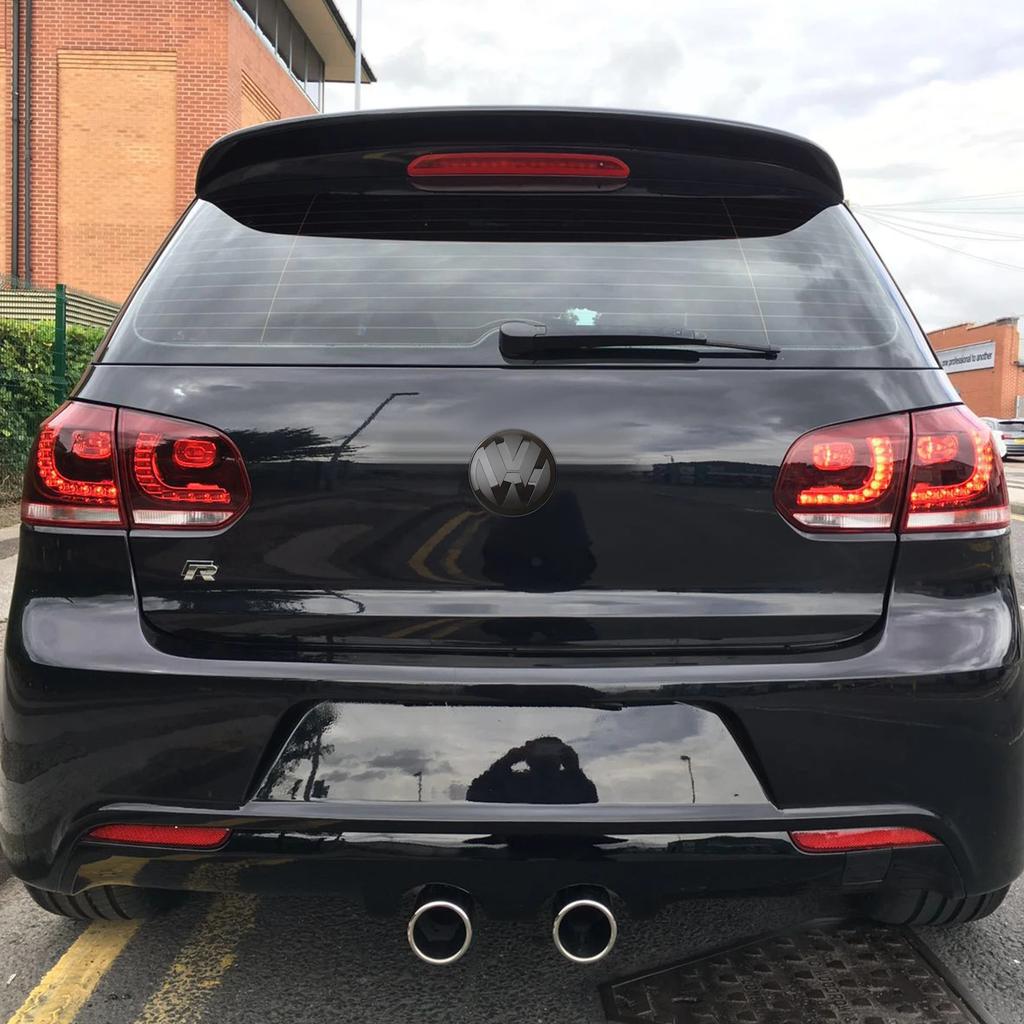 For Volkswagen VW Golf 6 Mk6 Golf 7 7.5 8 VARIANT Polo 2013-2023 1/2Pcs Car Front Bonnet Grill Rear Trunk Emblem Logo CoverAL6