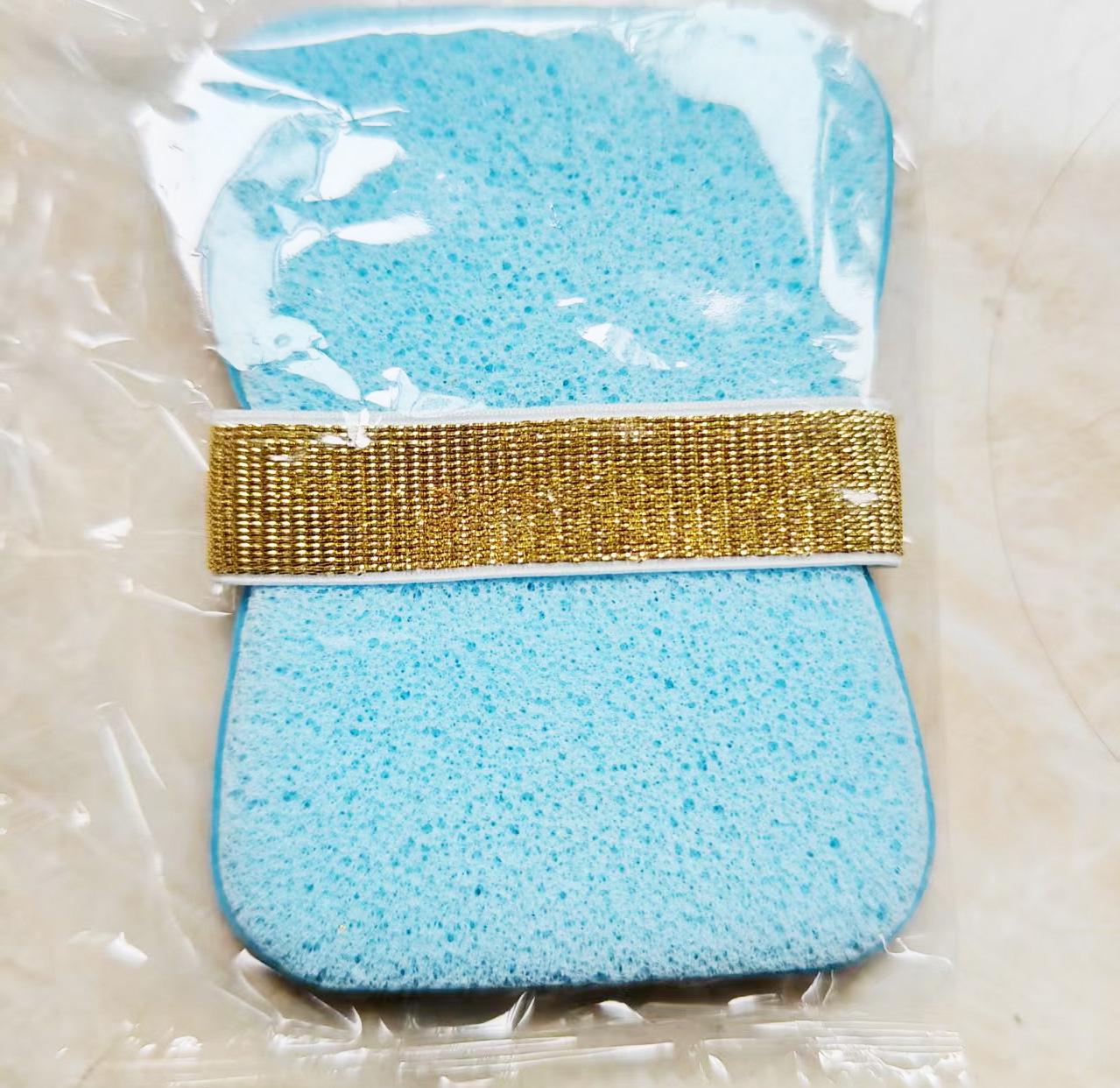 

1pcs Soap Bag Bath Sponge Household Bath Ball Body Cleaning Tool Super Soft Bath Flower Scrubbing Foam Sponge Soap Holder синій