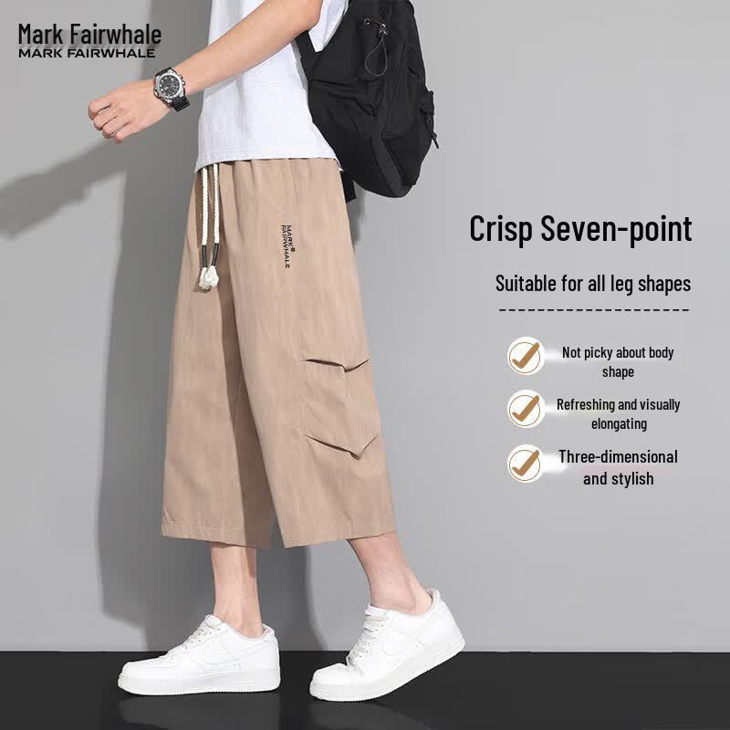 MARK FAIRWHALE Men s Quick-Dry Cargo Capris 4XL