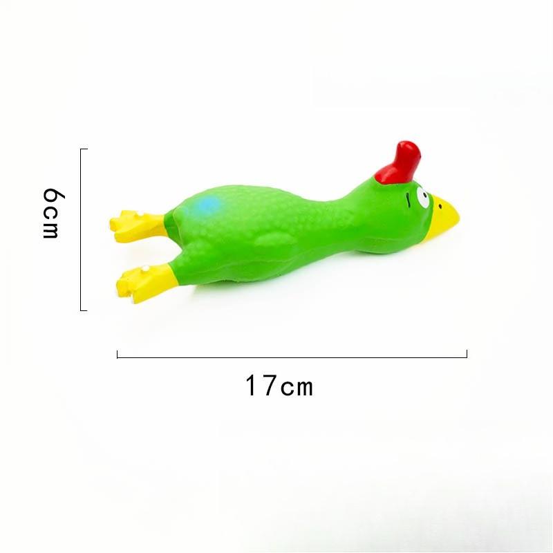 Biting Latex Vent Chicken Screaming Pet Voice Toy Pet Supplies Puppy