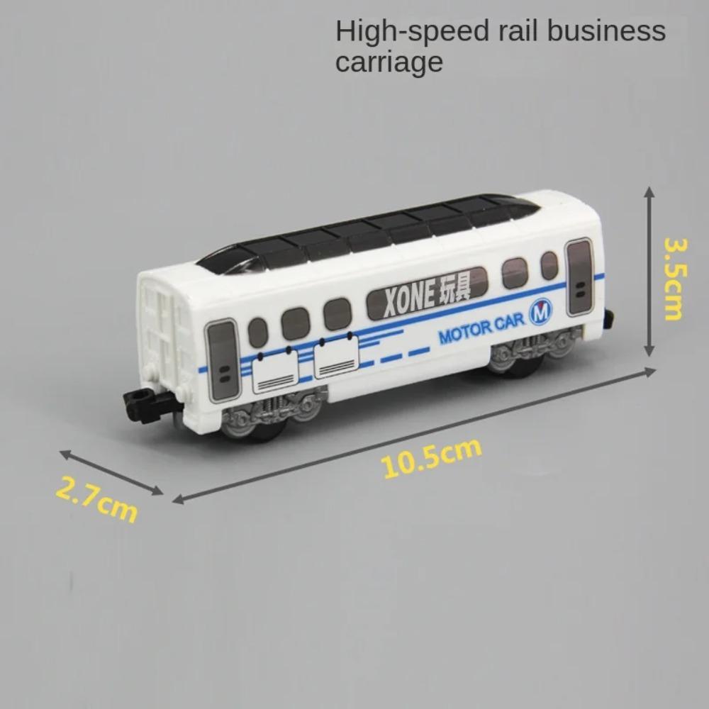 Hochgeschwindigkeitszug Waggon Modell Eisenbahnwagen Bausatz DIY Set Szenenteile Zubehör Geschenk Spielzeug