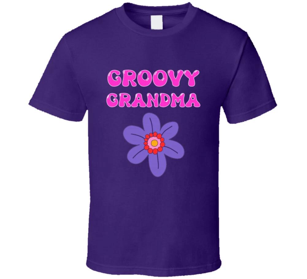 Groovy Grandma Funny 60s Flower Child Gift T Shirt 3XL