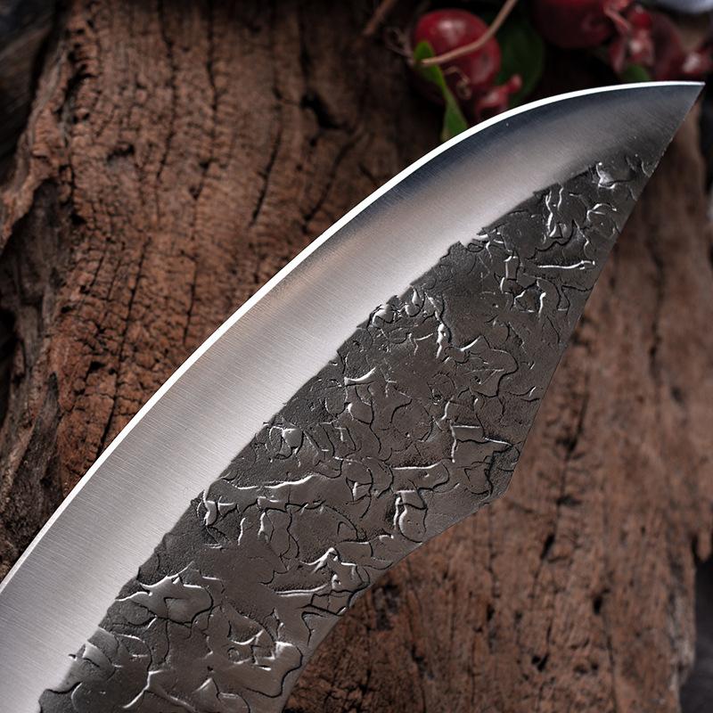 Kitchen Boning Knife Stainless Steel Slicing Knife Fish Knife Meat Cleaver Butcher's Knife Cooking Tools with Cover