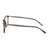Armani Temple brand logo acetate rectangular optical glasses unisex couple model brown