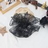 Elegant French Style Detachable Lace Collar With Layered Ruffle Wrist Cuff For Women Daily Outfit And Occasion