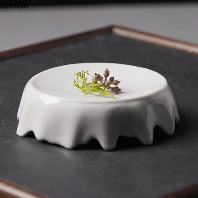 Piatto Ristorante Creativo Irregolare Conservazione Calore Piatto Cucina Molecolare Francese Piatto Dessert Piatto Burro Ristorante Occidentale