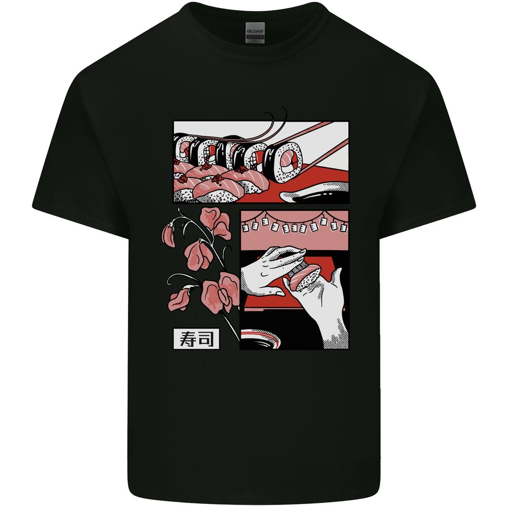 Sushi Unisexs Light Cotton TShirt