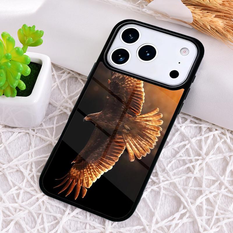 Coque de téléphone Animal Oiseau Faucon Aigle pour iPhone 17 Air 16 15 11 12 14 13 Pro Max Housse antichoc