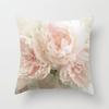 Rose Flower Cushion Cover Nordic Style Home Wedding Decoration Sofa Bed Car Pillowcase Pillow