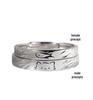 Kitten Has You 999 Silver Couple Rings: Niche Design Valentine's Day Pure Silver Rings