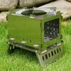 Portable Folding Outdoor Wood Stove & BBQ Grill