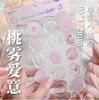 18pcs/set Retro Envelop Seal Sticker Vintage European Style Wax Stamp Sticker Cute 3D Stereo Gradient Color Scrapbook Sticker
