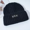 New Hat for Women's Warm Knitted Hat Korean Style Versatile Big Head Circumference Face Small Wool Hat Windproof Head Hat