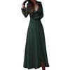 Womens Winter Lapel Slim Coat Trench Jacket Long  Overcoat Outwear