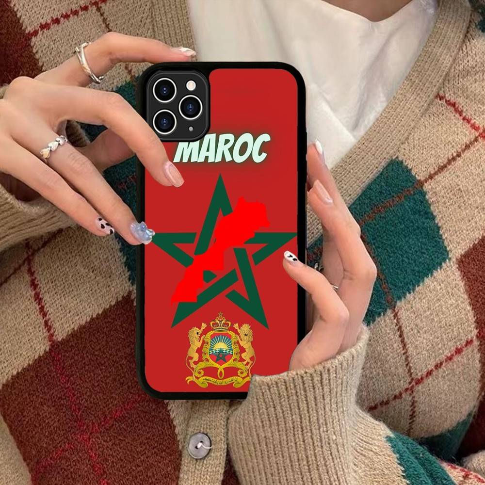 

Флаг Марокко Карта Для iPhone 17 Air 16 15 14 13 12 11 Pro Max TPU+PC Плюс Ударопрочная Задняя Крышка Телефона iPhone 12 pro