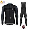 GOBIK Thermal Long Sleeve Cycling Jersey Men Winter Warm Road Bike Wear