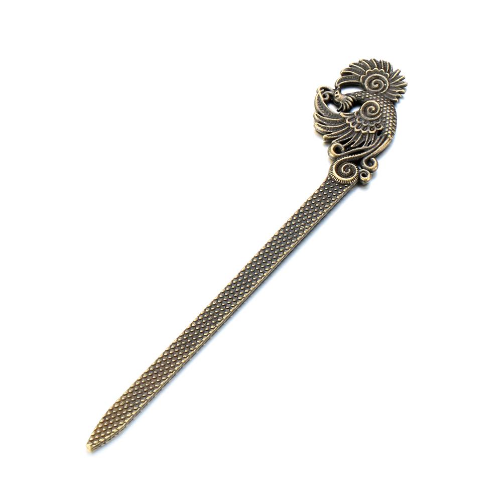 Gebogene Mode Haaraccessoires Styling Werkzeuge Vintage Metallisch Bronze Haarnadeln Vintage Haarstäbe Haarspange Haarnadel
