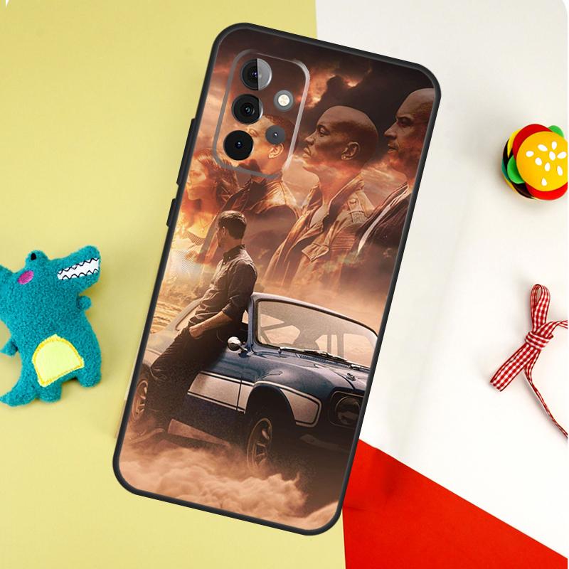 Coque de téléphone Fast and Furious pour Samsung Galaxy A55 A35 A15 A54 A34 A14 A53 A33 A13 A05 A06 A16 A22 A32 A52
