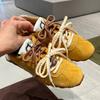 Fashion Pearl Shoe Flower DIY Oblique Round Shoelaces Shoe Decoration Accessories for Sneakers Casual White Shoe German Trainers