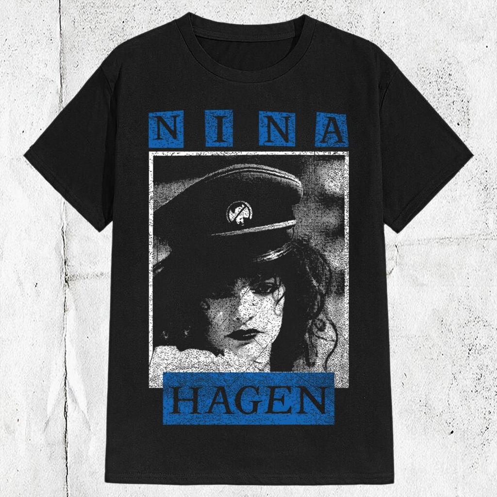 70s 80s Nina Hagen SInger Songwriter Band T-shirt
