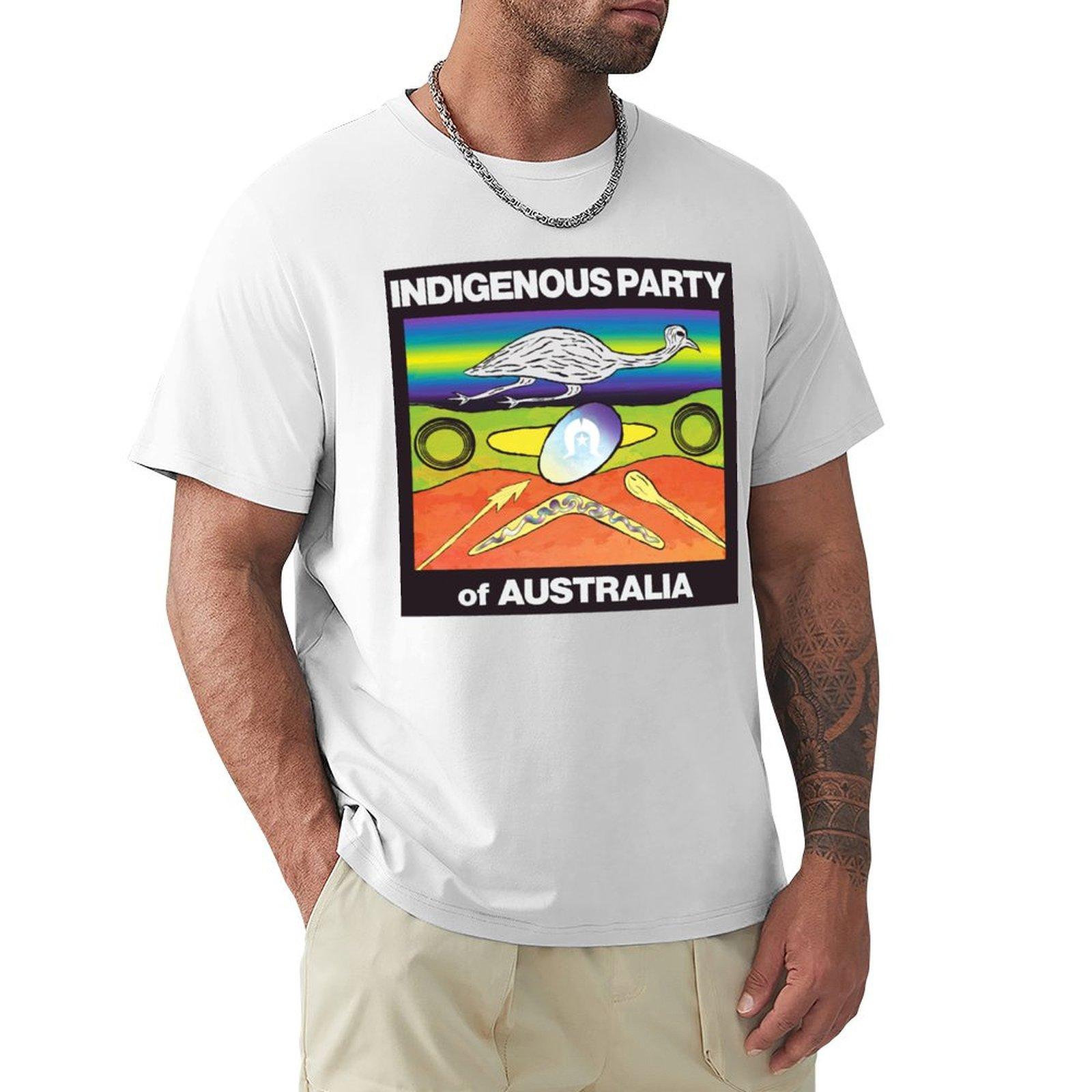 Indigenous Party Of Australia Tshirt Lightweight Print Tshirt S
