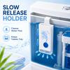 Slow Release Toilet Solid Cleaner Dispenser Box 1/2/3Pcs Hanging Tank Buffer Holder Extended Toilet Bowl Cleaning Accessory