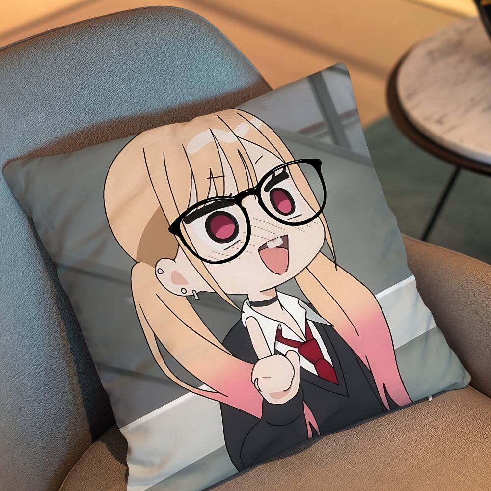 Süßer Marin Kitagawa Wakana Gojo Kissenbezug Geeignet für Sofa Auto Schlafzimmer Büro Kissen Dekorative Kissenhülle