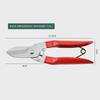 Stainless Steel Pruning Shears with Rubber Handle for Branches and Fruit Picking