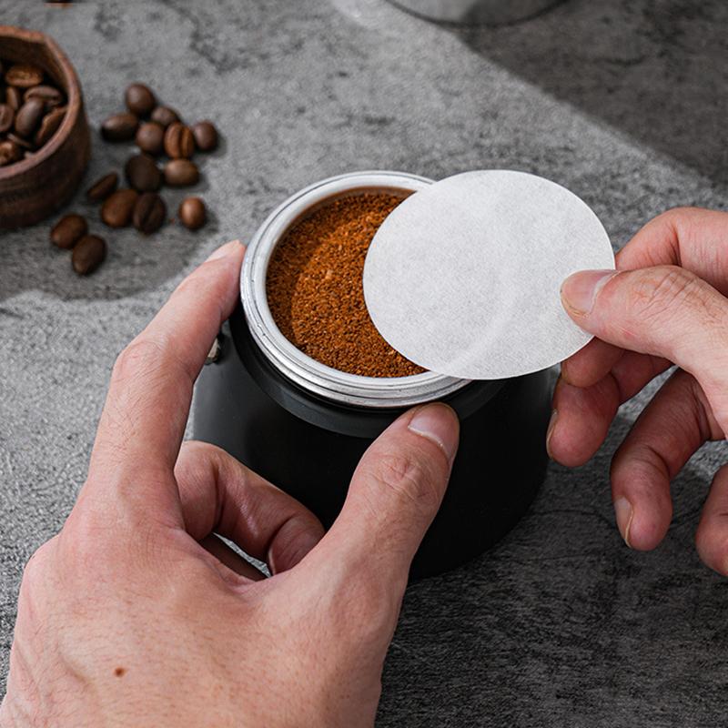51/53/58mm Coffee Filter Paper Suitable for Coffee Handle Round Filter Universal Secondary Water Filter Paper Filter Paper