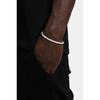 Runder Schnitt Tennisarmband in Weißgold 5 mm Bestefreund Geschenk Hochzeitsjubiläum Geburtstag Vatertag, Valentinstagsgeschenk für Ehemann