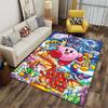 Colorful Kirby Adventure Design suitable as a non-slip mat for the living room or bedroom sofa