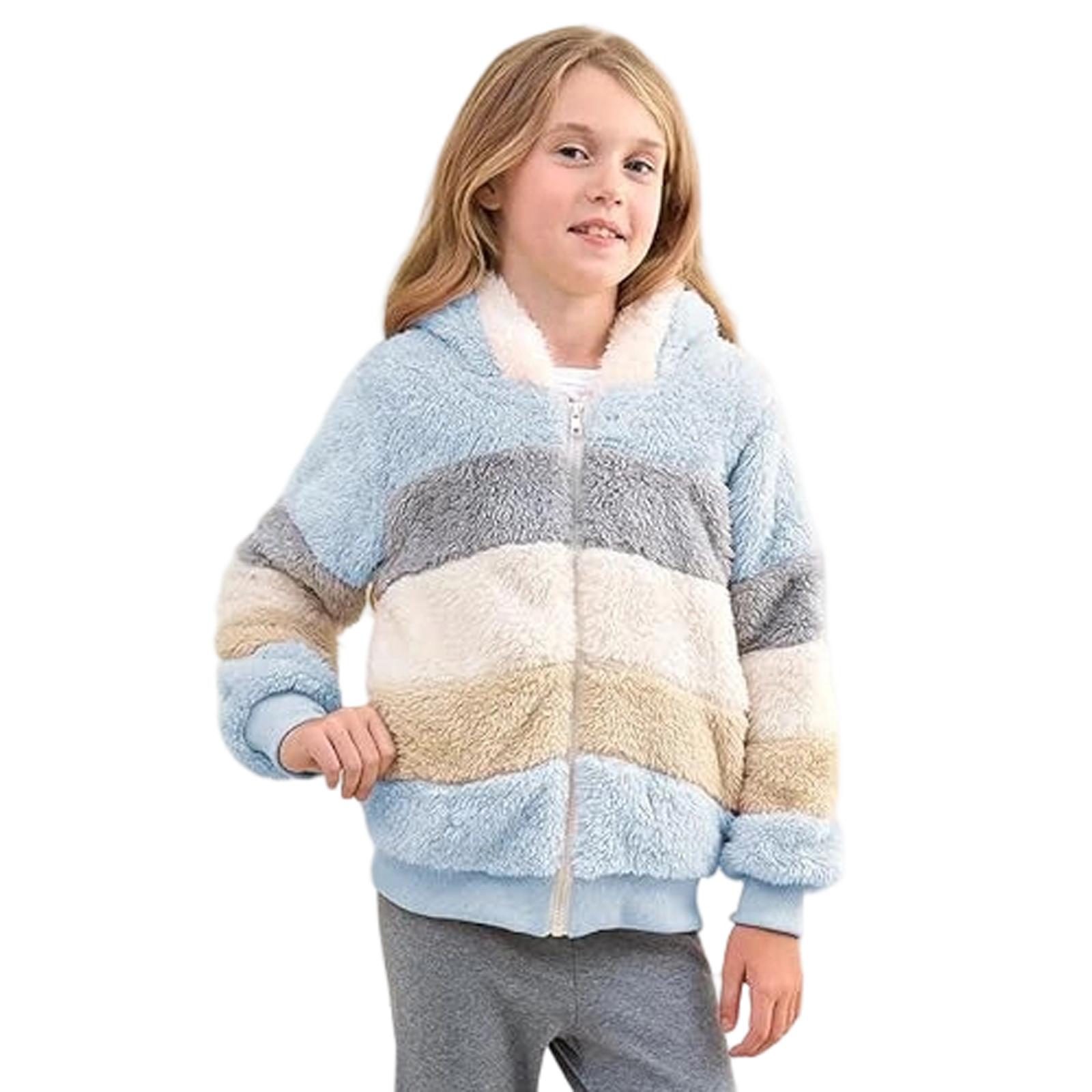 

Children s Fashionable Casual Hooded Down Jacket 130 синий