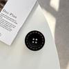 Retro Wooden Button Magnetic Phone Holder with Airbag Finger Grip