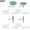 1PCS  High Quality Diamond Green Ceramic Diamond Polishing Stone Grinder, 2.35mm Shank Coarse Grit Polishing Head For Finshing