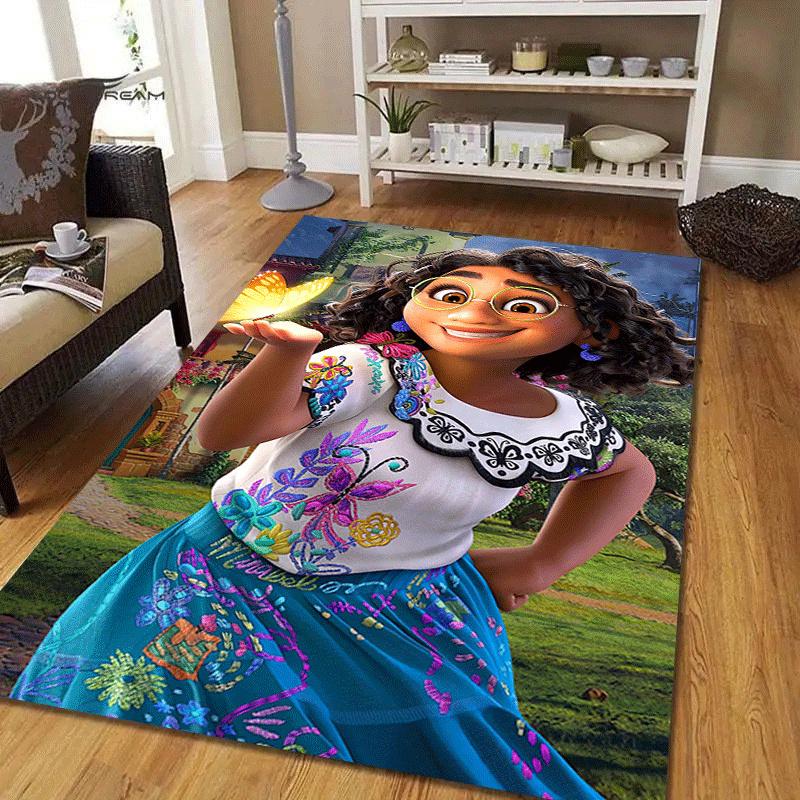 1pc Encanto Carpet Area Rug, Bedroom, and Playroom Durable, Stain-Resistant, and Easy To Clean, Living Room