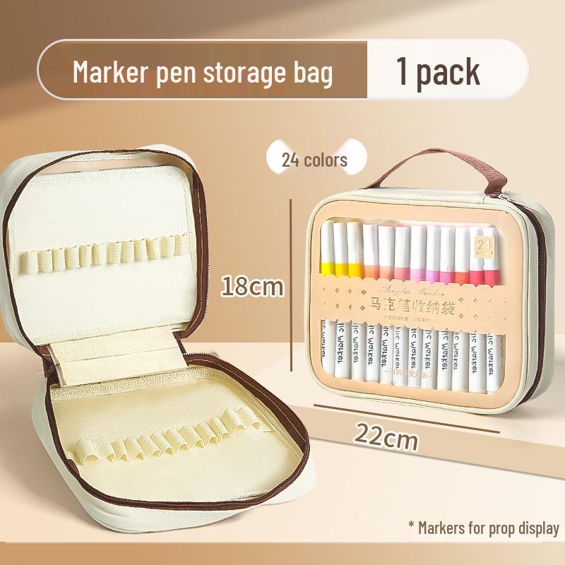 Large Capacity Detachable Multifunctional Pen Storage Bag