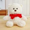 Heart-Shaped Scarf Teddy Bear Plush Toy: Adorable Cartoon Doll - Perfect Birthday Gift for Kids