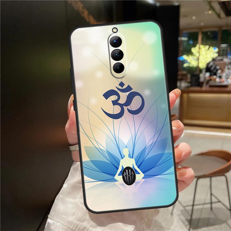 Aum Om Yoga Symbol Fitness Gym Case For ZTE Nubia Red Magic 11 10 8 8S 9 9S 10S Pro Plus 6 7 6S 7S For RedMagic 10 Air Cover