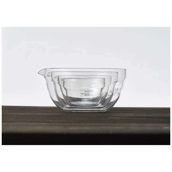 Hario Heat Resistant Glass Lipped Bowls (4pcs)