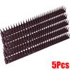 Plastic Anti Bird Spikes Pigeon Deterrent Cat Repellent Pest Control Humane Outdoor Roof Fence Ledge Guard Garden Protection