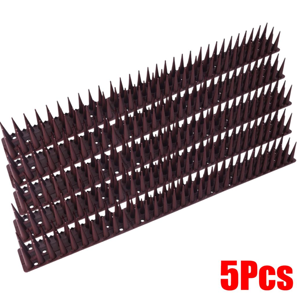 Plastic Anti Bird Spikes Pigeon Deterrent Cat Repellent Pest Control Humane Outdoor Roof Fence Ledge Guard Garden Protection