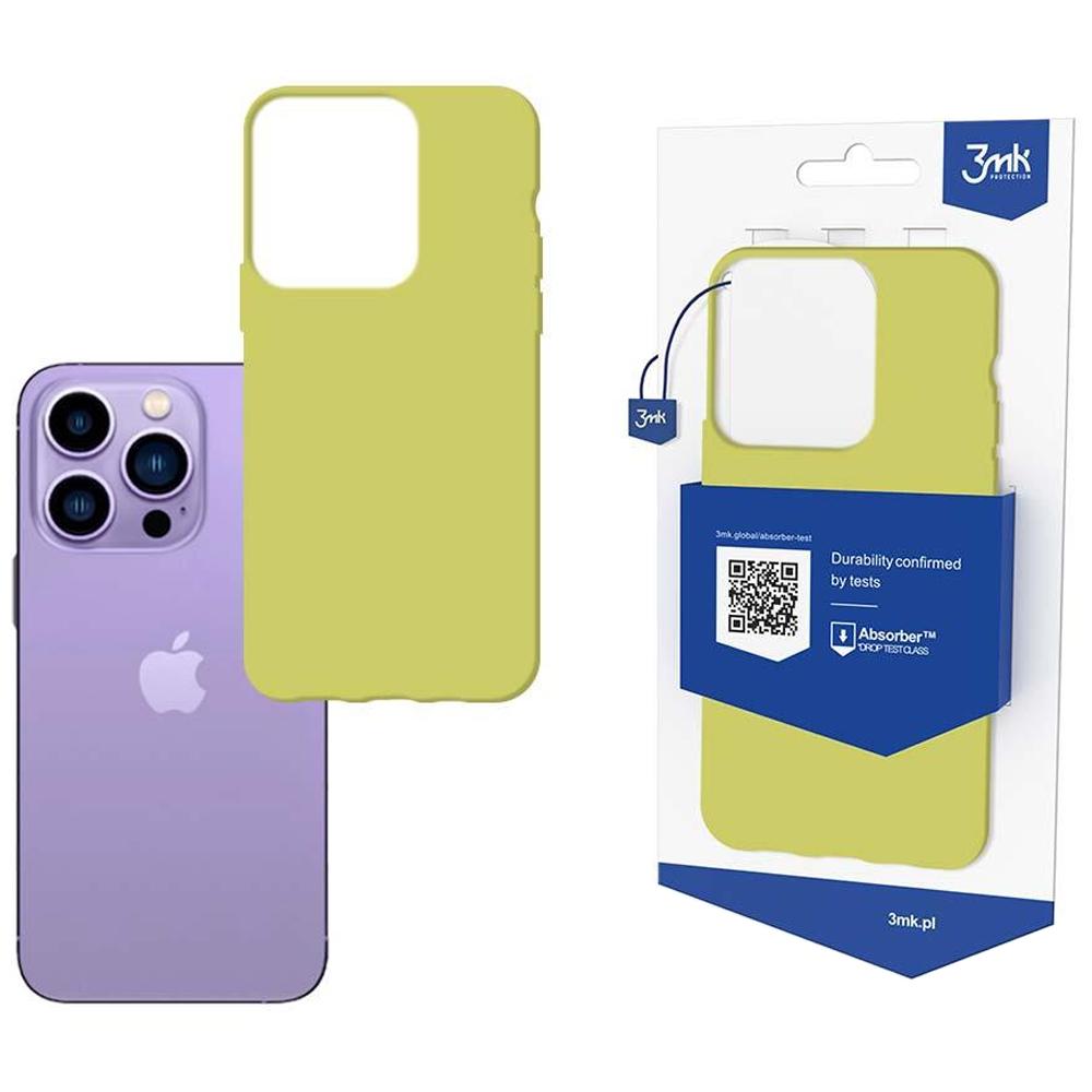 Oem Gelb Apple Iphone 14 Pro Max – 3Mk Matt Case Limette - Bild 3