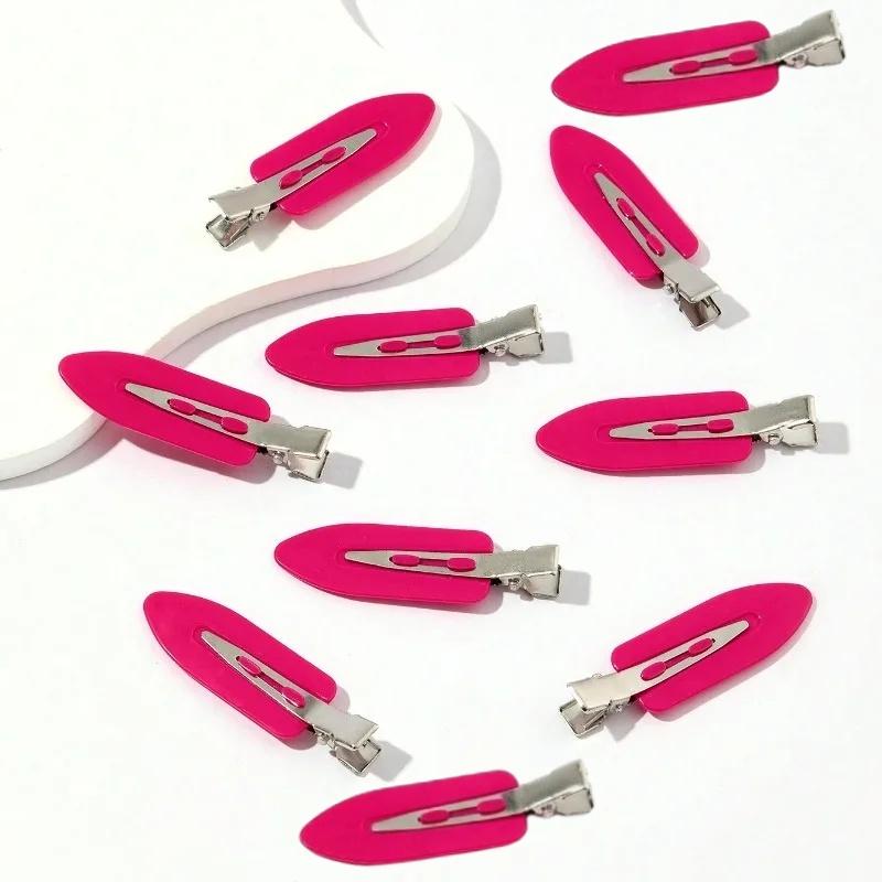 20pcs No Bending Seamless Hair Clip, Women'S Side Bangs Clip, Makeup And Face Washing Special, Anti Slip Hair Accessory For Girls' Styling