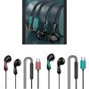 Typec Earphones Inear Gaming Wired Headset Microphone Red Green Esports Sound