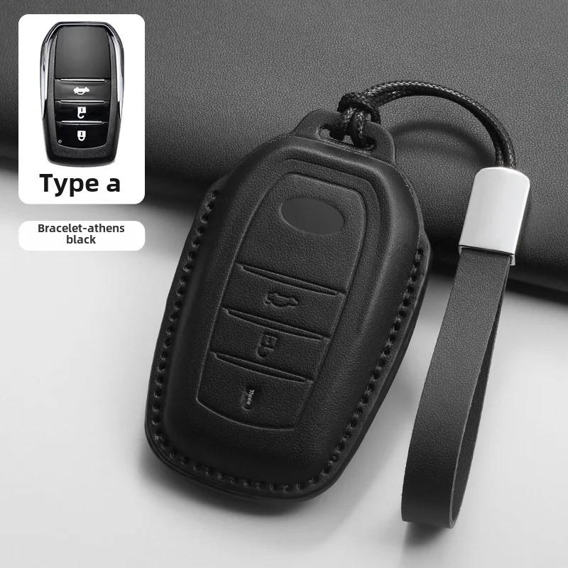 Quality Pink Key Cover for Toyota Camry Asian Dragon Harrier RAV4 Corolla Leaping CHR Key Holder Bag from Mainland China