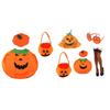 Halloween Pumpkin Dress Up Outfits Includes Candy Bag Pumpkin Hat Eyeglasses Stocking