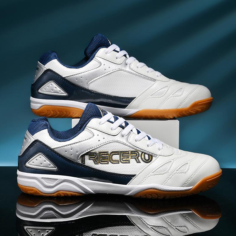

New professional table tennis shoes for men, breathable and comfortable, wear-resistant, cushioning and non-slip competition training badminton shoes 45